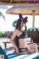 Coser @ 水 淼 Aqua Vol.051: 紫 式 部 水 着 Ver (41 photos)